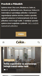 Mobile Screenshot of cekin.si