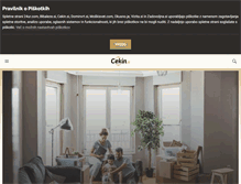 Tablet Screenshot of cekin.si